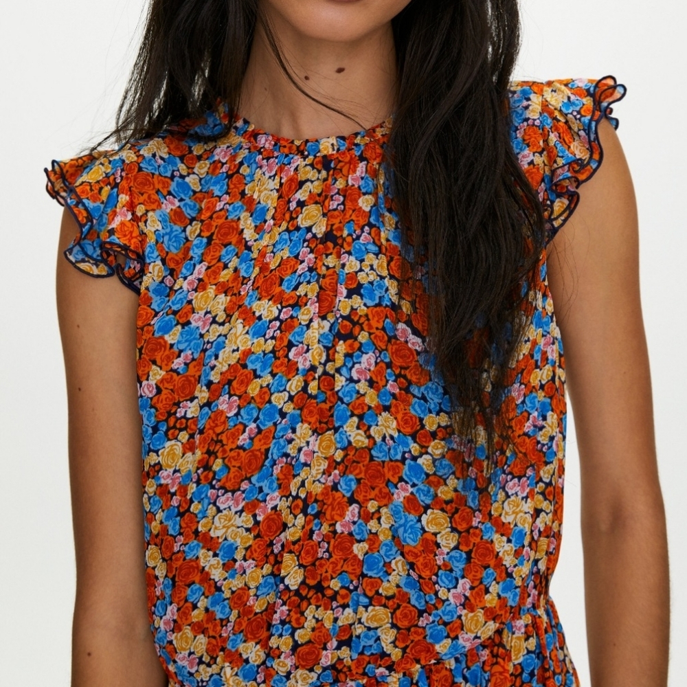 Aritzia Little Moon Rarity tiered dress